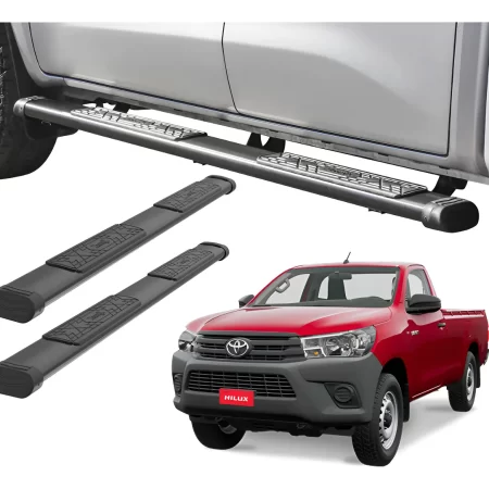 Estribos Bronx Para Toyota Hilux 2016-2024 Cabina Sencilla