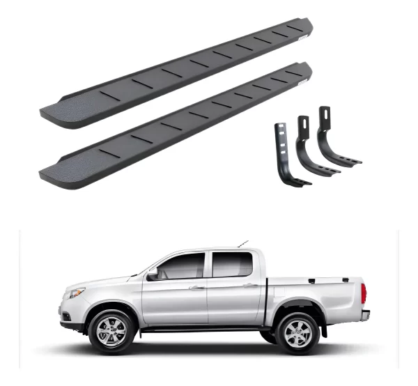 Estribos Rb10 80in Negro Text. Jac Frison T6 2019 - 2023