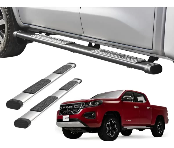 Estribos Bronx Para Dodge Ram 1200 2021 -2024 Doble Cabina
