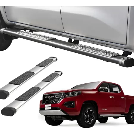 Estribos Bronx Para Dodge Ram 1200 2021-2024 Doble Cabina