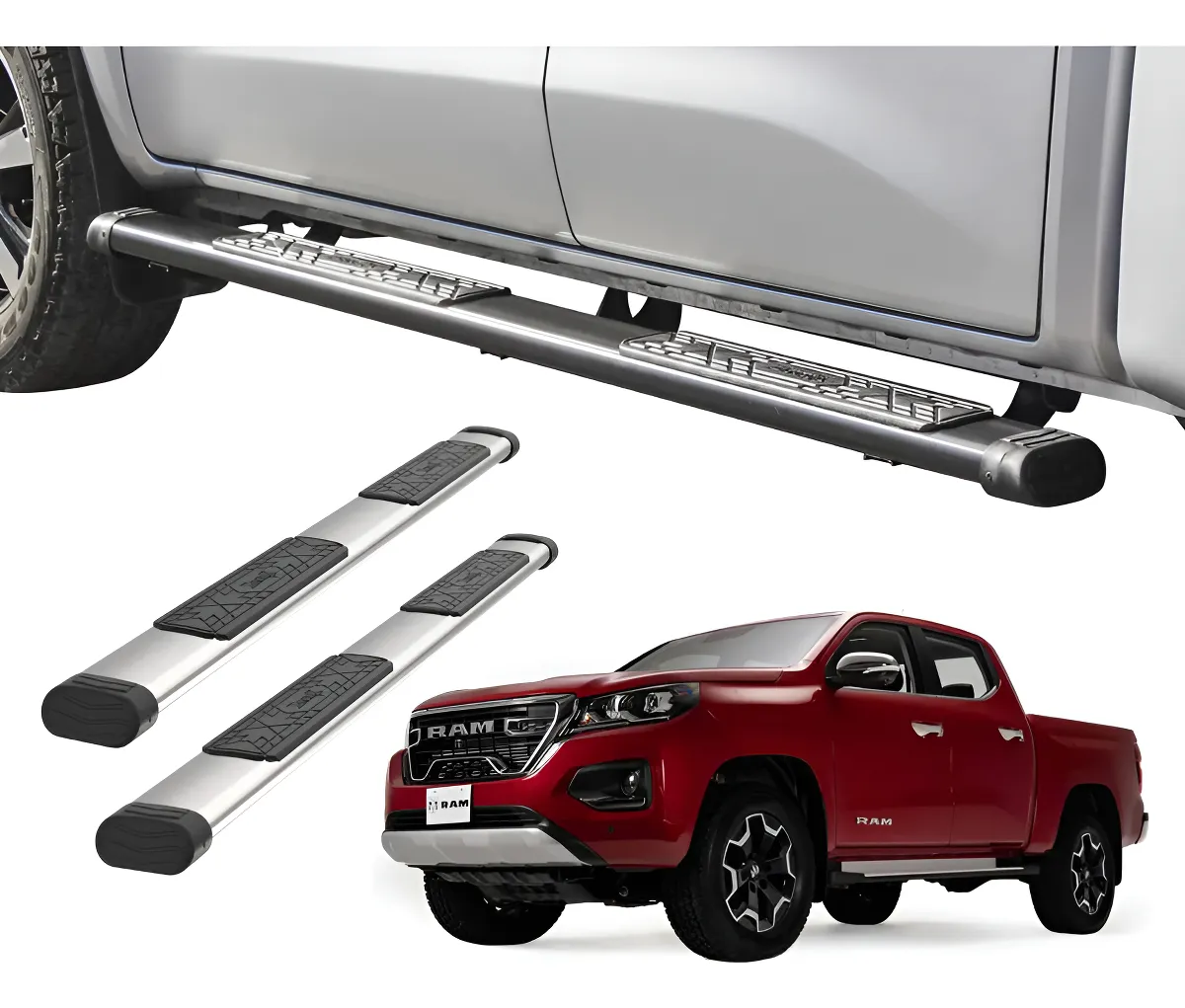 Estribos Bronx Para Dodge Ram 1200 2021-2024 Doble Cabina - Image 1