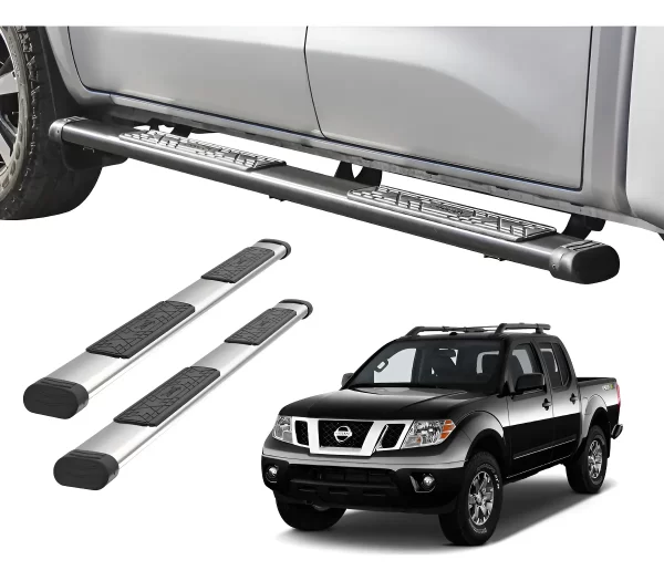Estribos Bronx Para Nissan Frontier 4cil 2011-2015 Doble Cab