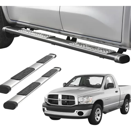 Estribos Bronx Para Dodge Ram 4000 2010/2024 Cabina Sencilla