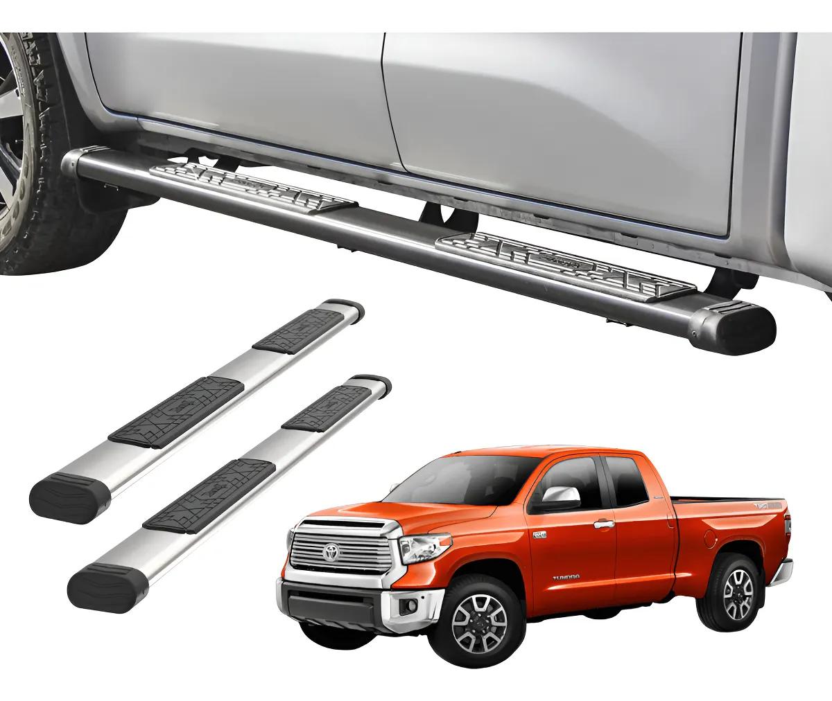 Estribos Bronx Para Toyota Tundra 2007-2017 Doble Cabina - Image 1