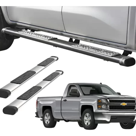 Estribos Bronx Para Silverado 2007-2013 Cabina Sencilla