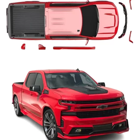Body Kit Deportivo Caja Corta Silverado 1500 2019 2021