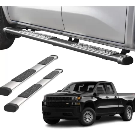 Estribos Bronx Para Silverado 2007-2013 Doble Cabina