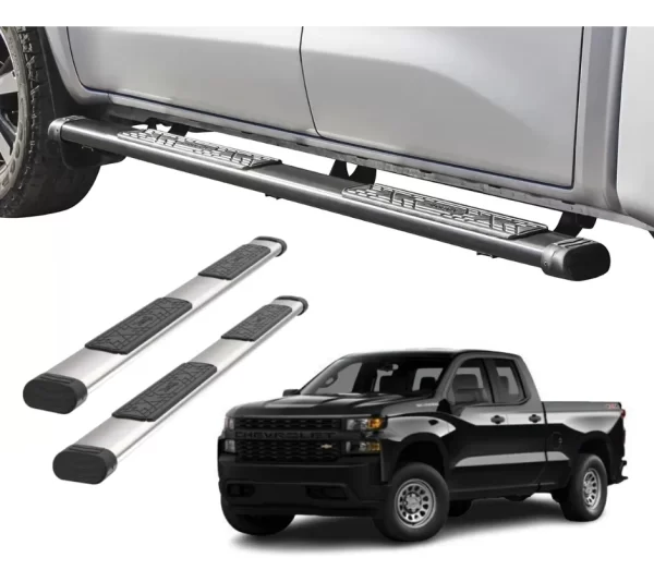 Estribos Bronx Para Silverado 2007-2013 Doble Cabina