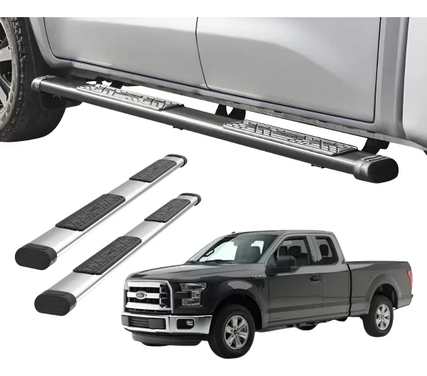 Estribos Bronx Para Ford Lobo 2004-2014 Cabina Media