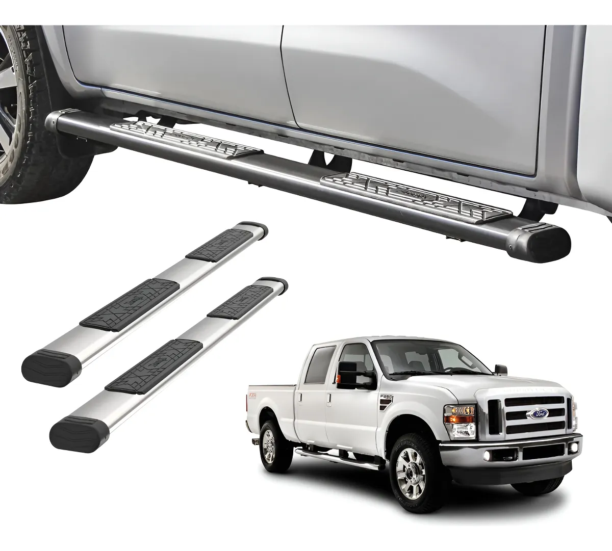 Estribos Bronx Para Ford Super Duty 2007-2016 Doble Cabina - Image 1