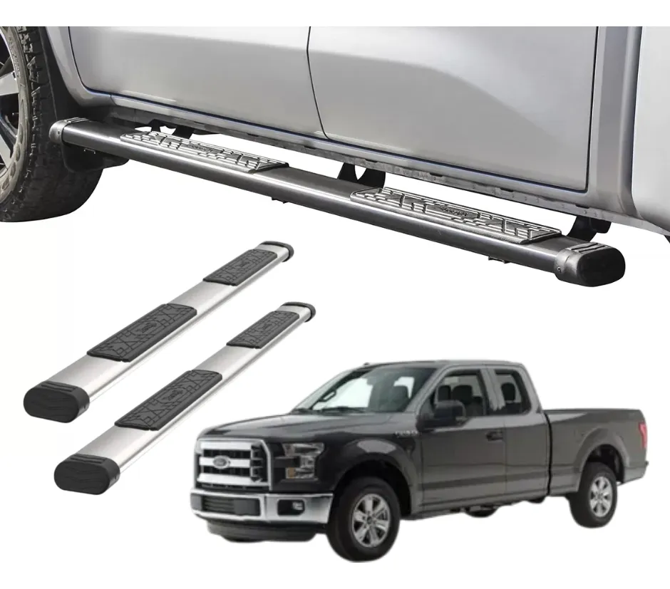 Estribos Bronx Para Ford Lobo 2004-2014 Cabina Media - Image 1