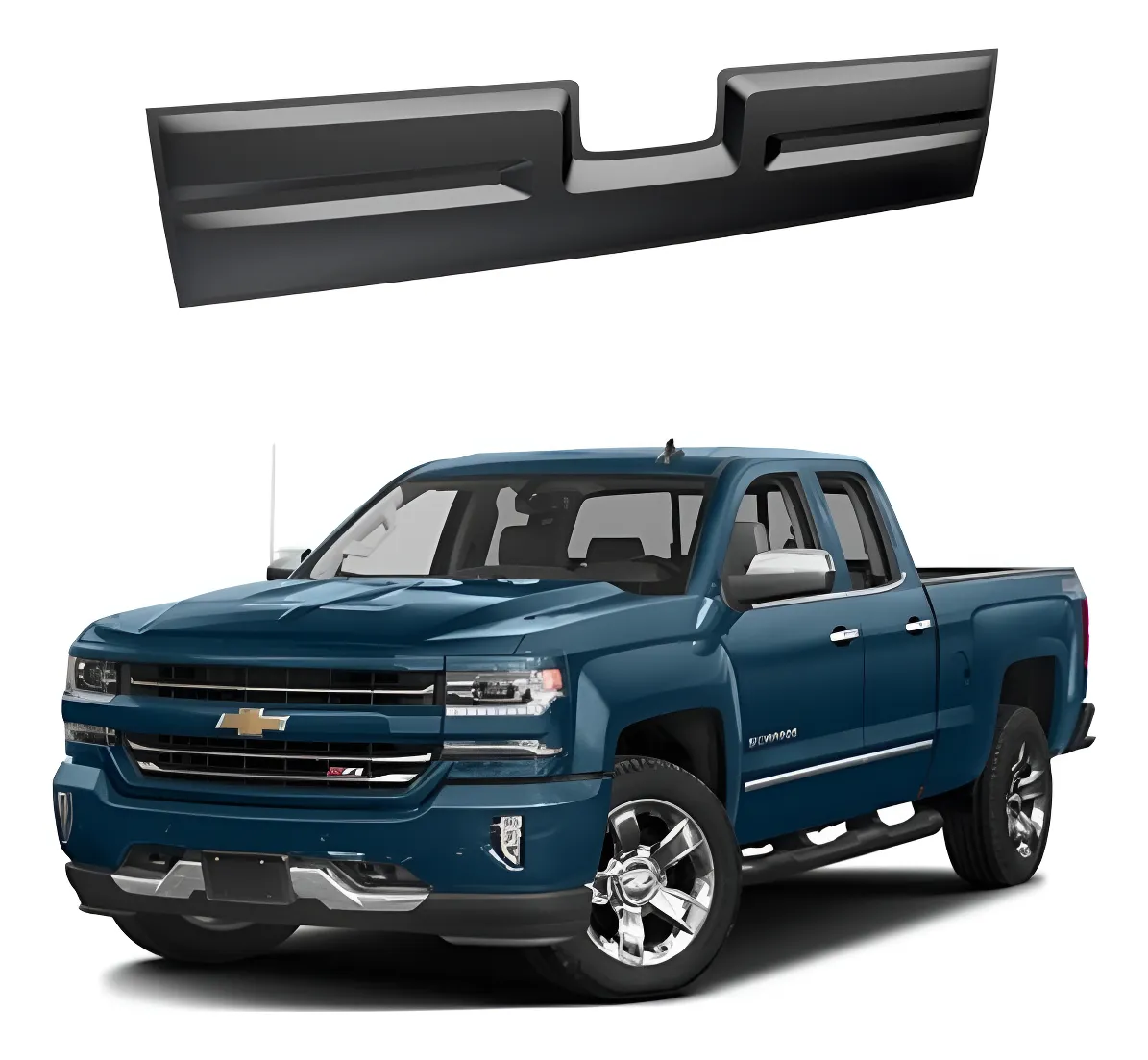 Aplique Trasero De Tapa Airdesign Chevrolet Silverado 14-18 - Image 1