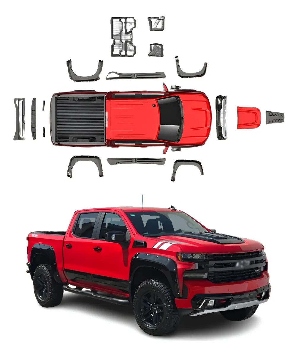 Kit Todoterreno Chev Silverado 1500 Caja Corta 2019 - 2021 - Image 1