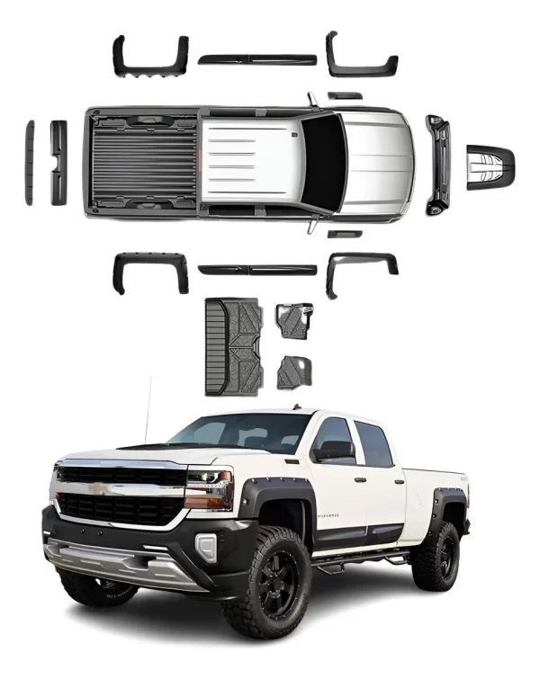 Kit Todoterreno Chev Silverado 1500 Caja Standard 2016-2018