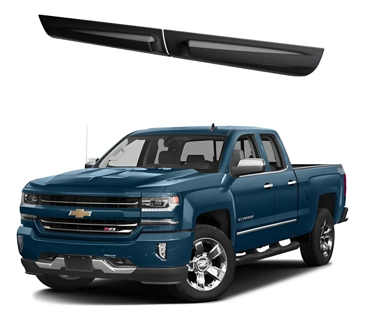 Molduras De Puerta Ancha Airdesign Silverado 1500 2014 2018 - Image 1