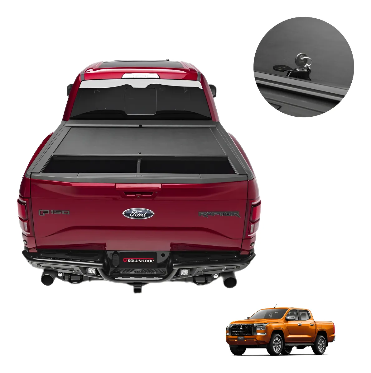 Cubre Batea Mitsubishi L200 2017 - 2024 5.0 Roll N Lock - Image 1