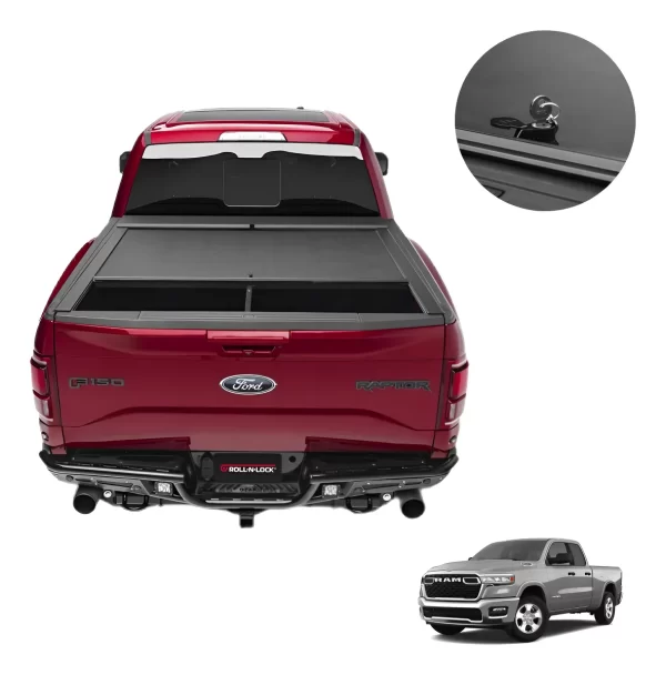 Cubre Batea Ram 1500 C/ Rambox 2019 - 2025 5.7 Roll N Lock