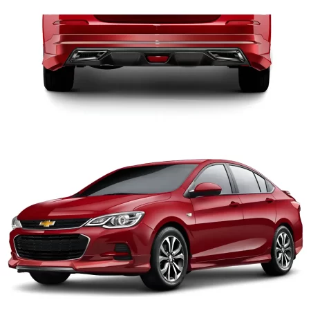 Spoiler Trasero Con Difusor Air Design  Cavalier  2017-2021