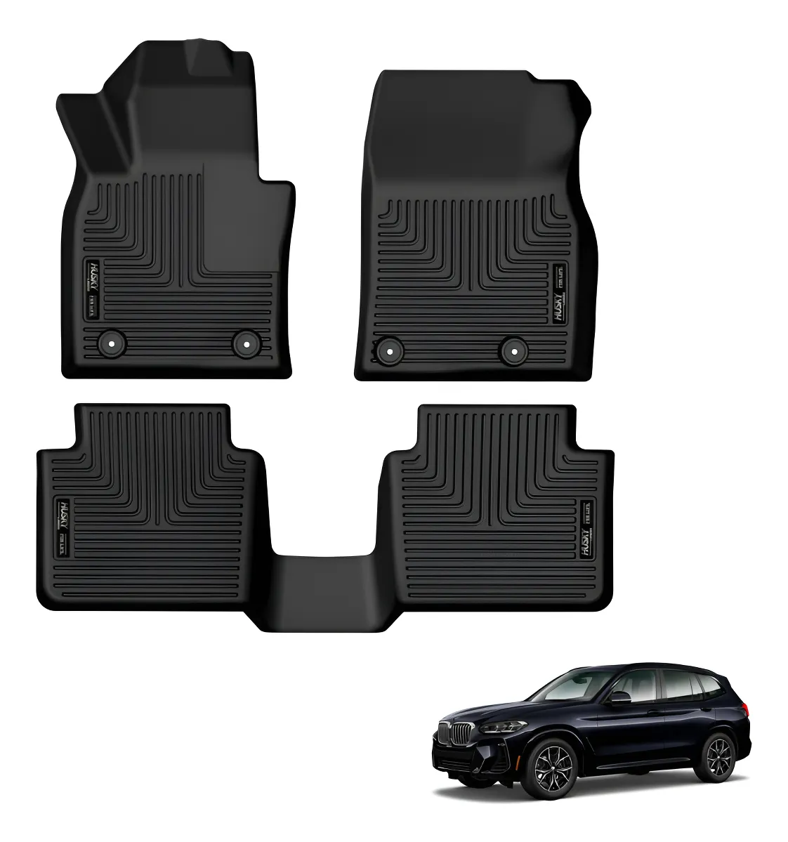 Tapetes Husky Uso Rudo Para Bmw X3 2018 - 2024 - Image 1