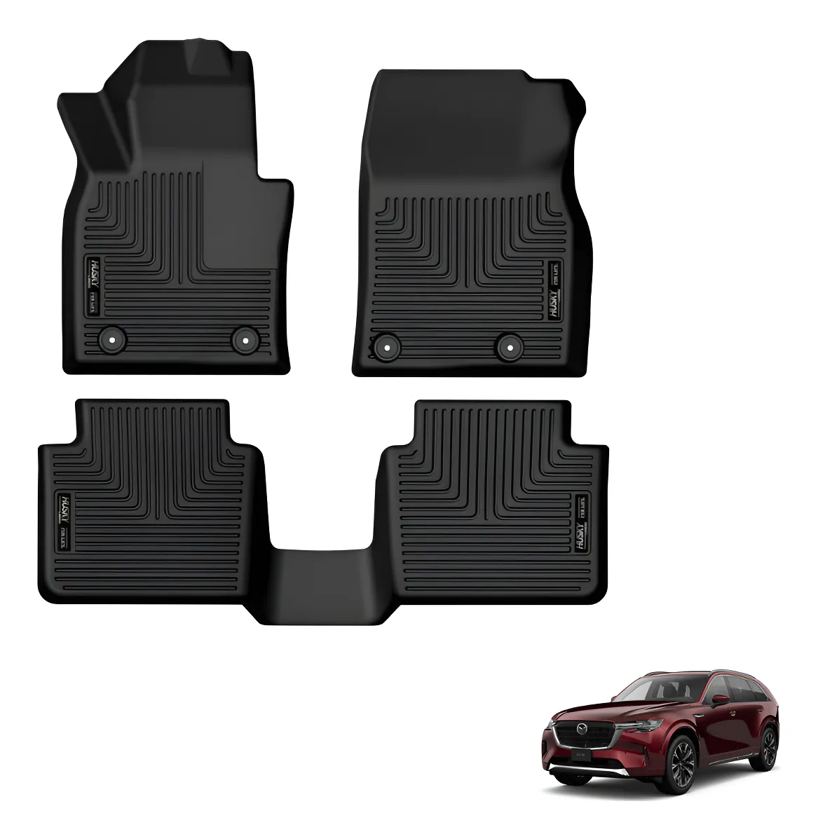 Tapetes Husky Uso Rudo Para Mazda Cx-90 2024-2025 - Image 1