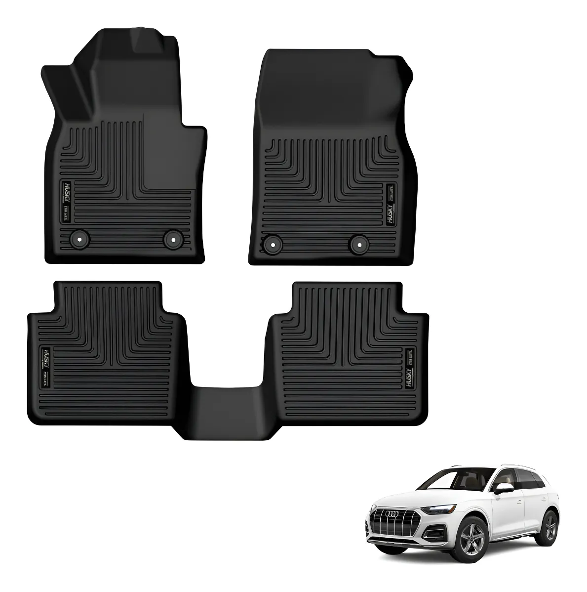 Tapetes Husky Uso Rudo Para Audi Q5 2020 - 2024 - Image 1