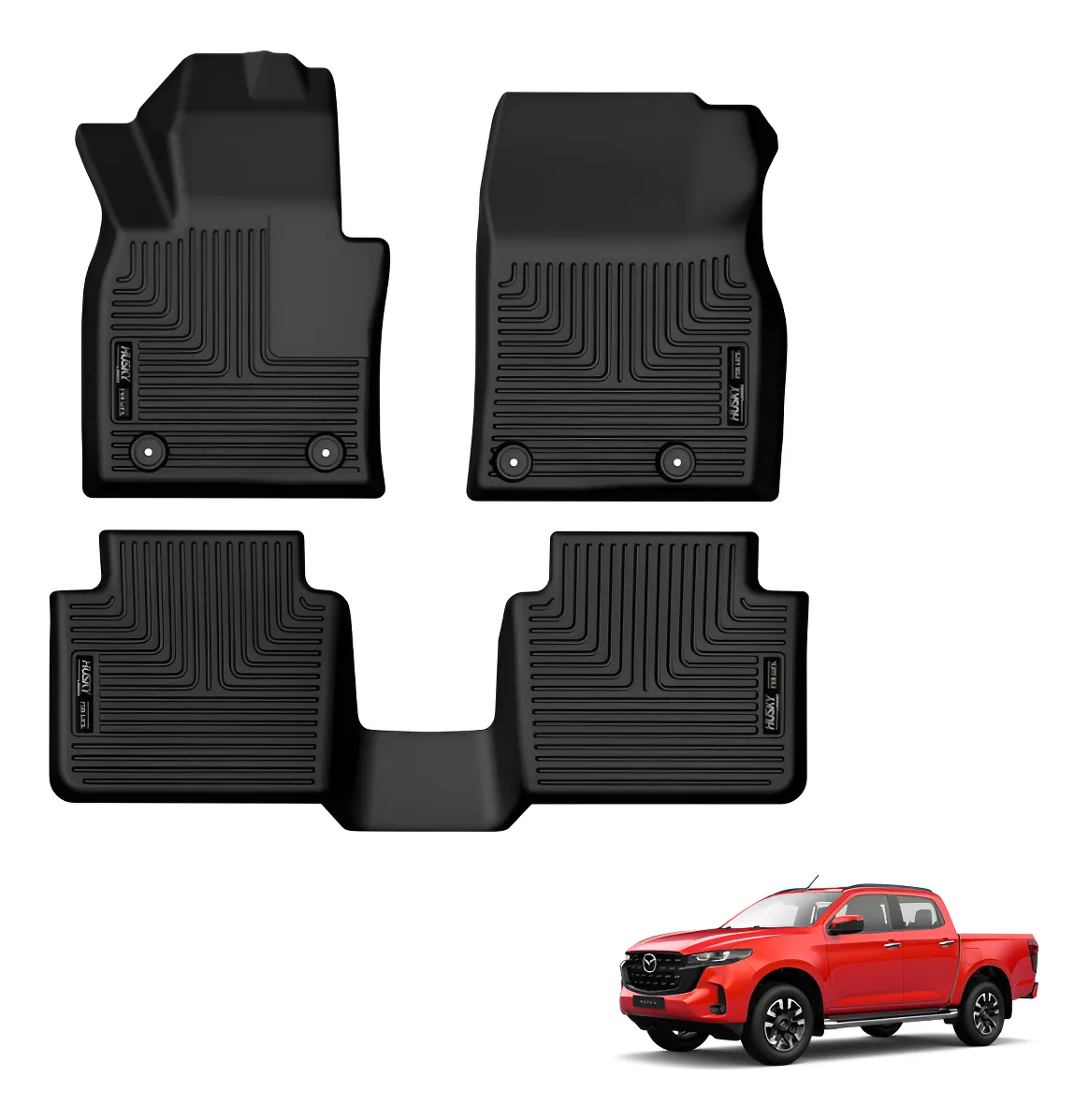 Tapetes Husky Uso Rudo Mazda Bt-50 2025-2026 - Image 1