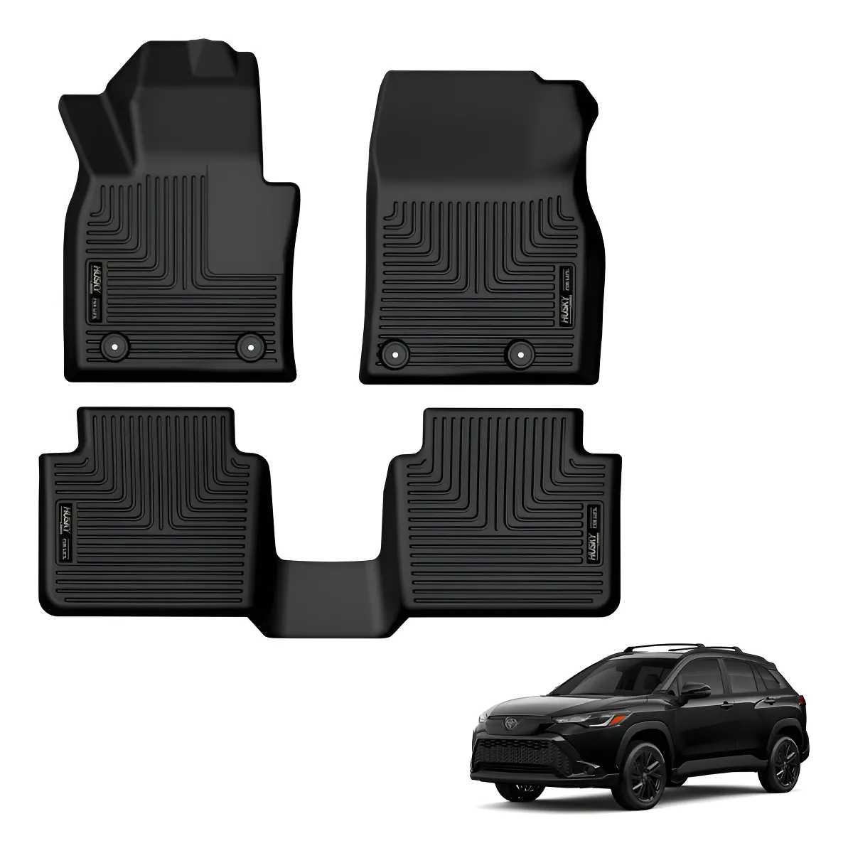 Tapetes Husky Uso Rudo Para Toyota Corolla Cross 2022 - 2025 - Image 1