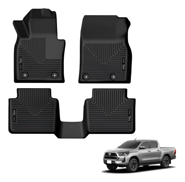 Tapetes Husky Uso Rudo Para Toyota Hilux 2016 - 2025