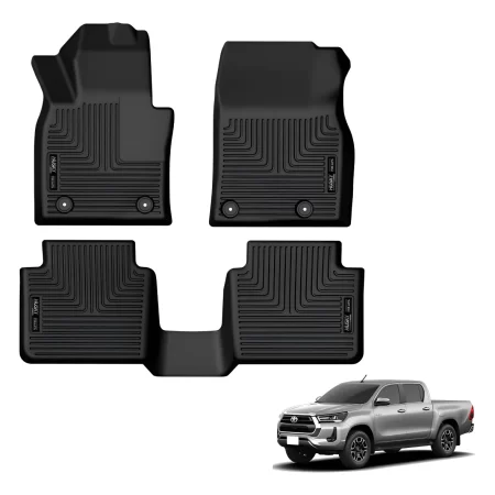 Tapetes Husky Uso Rudo Para Toyota Hilux 2016 - 2025