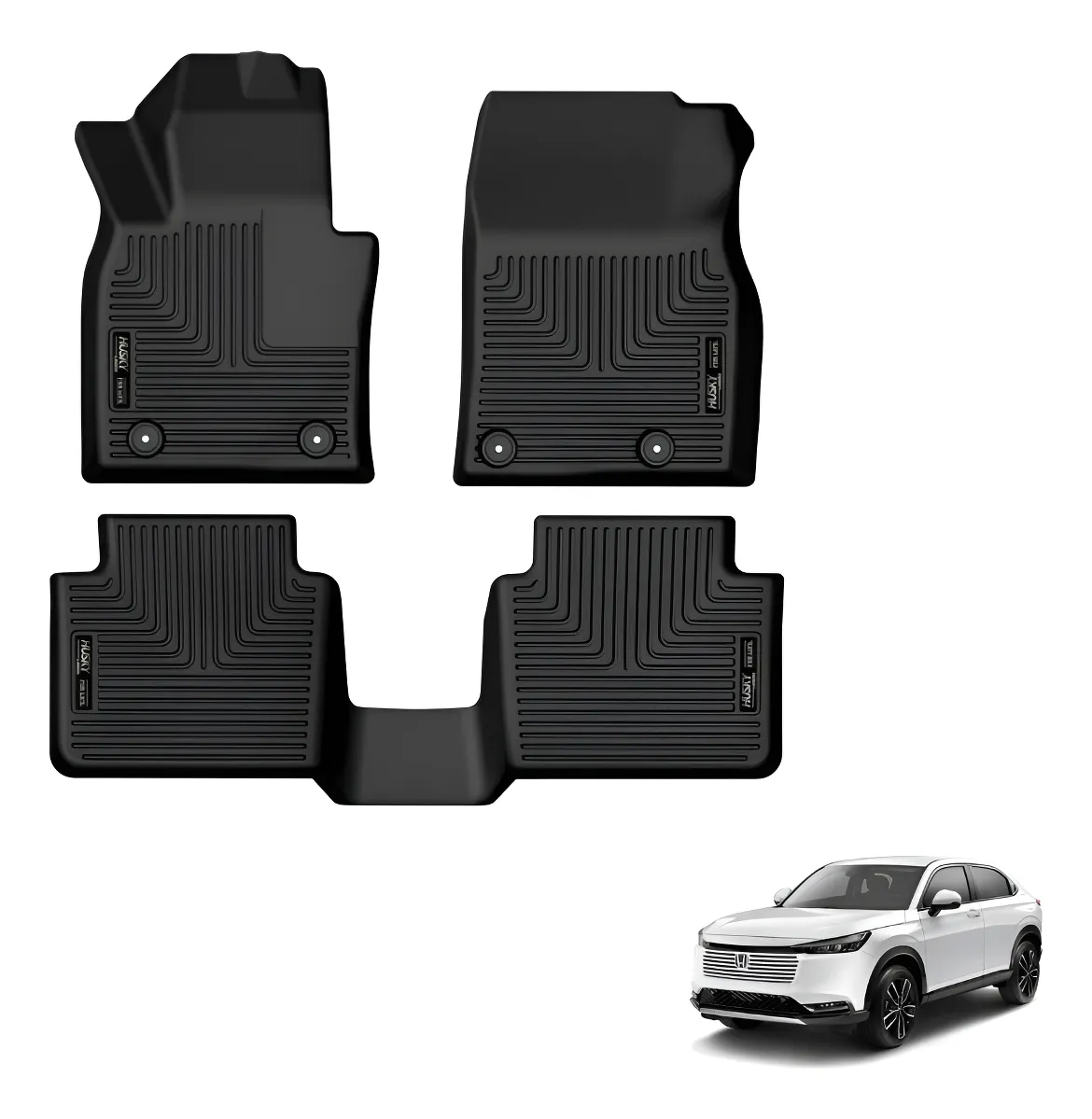 Tapetes Husky Uso Rudo Para Honda Hr-v 2023 - 2025 - Image 1