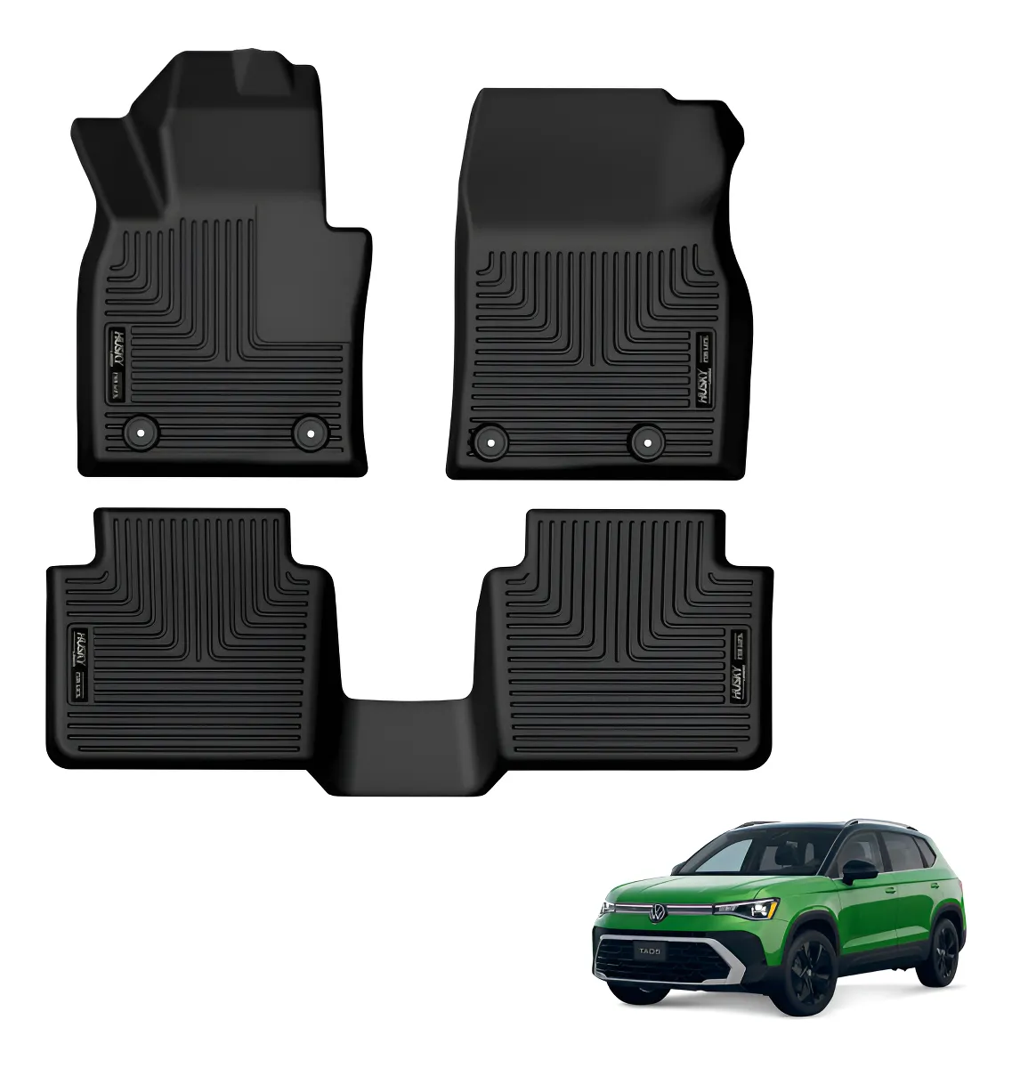 Tapetes Husky Uso Rudo Para Volkswagen Taos 2022 - 2025 - Image 1