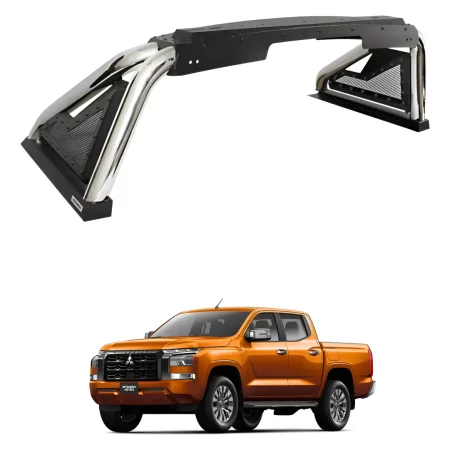 Roll Bar Go Rhino Sport 2.0 Inox. Mitsubishi L200 2015-2024