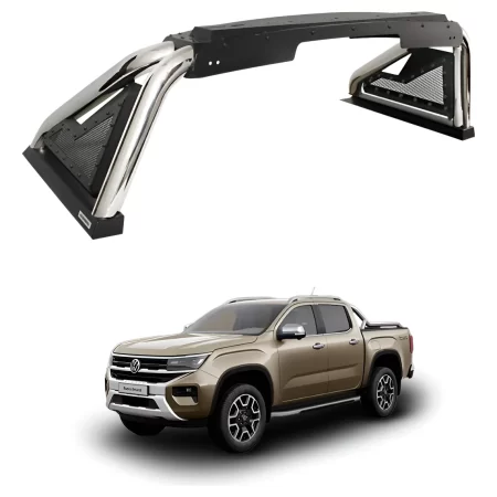 Roll Bar Go Rhino Sport 2.0 Inox. Vw Amarok 2016-2024