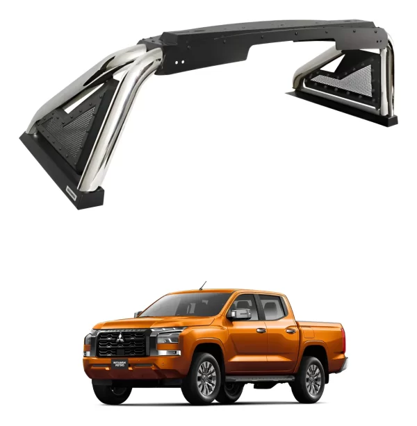 Roll Bar Go Rhino Sport 2.0 Inox. Mitsubishi L200 2015-2024