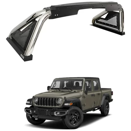 Roll Bar Go Rhino Sport 2.0 Inox. Jeep Gladiator 2020 - 2025