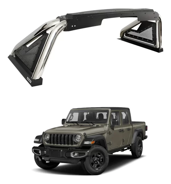 Roll Bar Go Rhino Sport 2.0 Inox. Jeep Gladiator 2020 - 2025