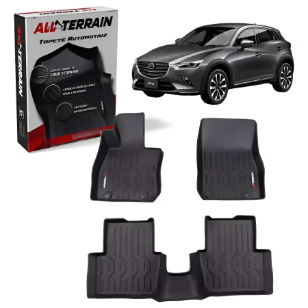 Juego De Tapetes All Terrain Para Mazda Cx-3 2016 Al 2024