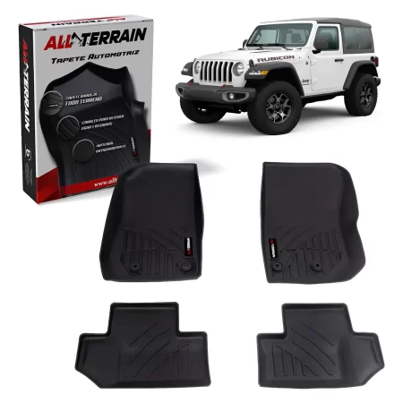 Juego De Tapetes All Terrain Para Jeep Wrangler Jk 2 Puertas
