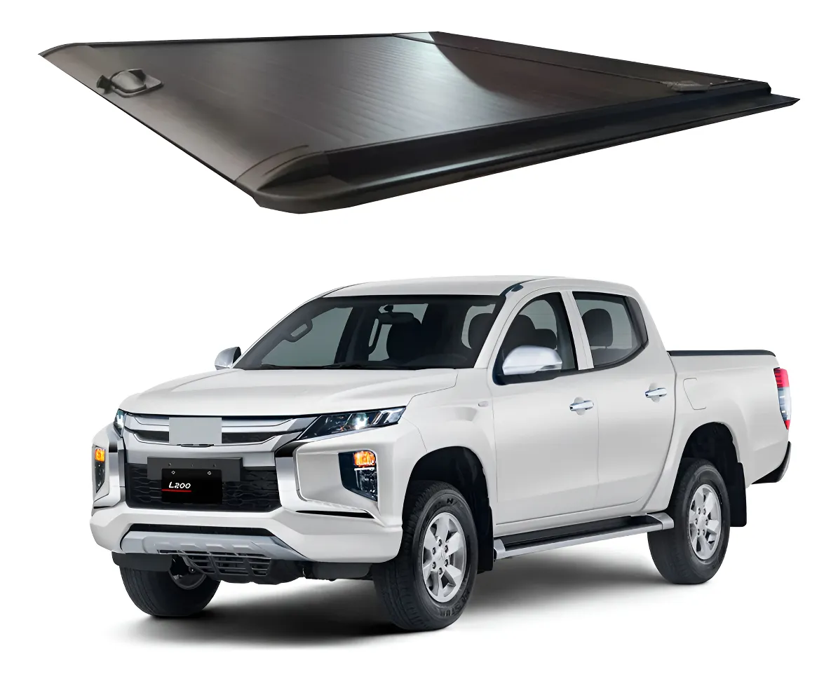 Tapa Cubre Batea Retractil Manual Mitsu L200 2015 2024 - Image 1