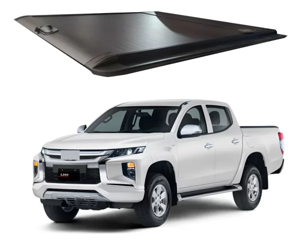 Tapa Cubre Batea Retractil Manual Mitsu L200 2015-2024