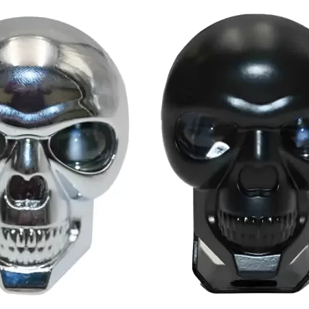 Par De Faros Calavera Mega Hiperled Blanco/amabar