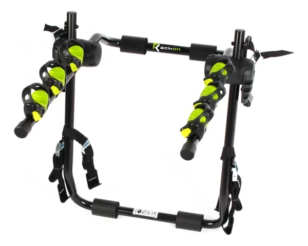 Portabicicletas Trasero Rack On Cajuela R5 Acero Negro 3 Bicicletas