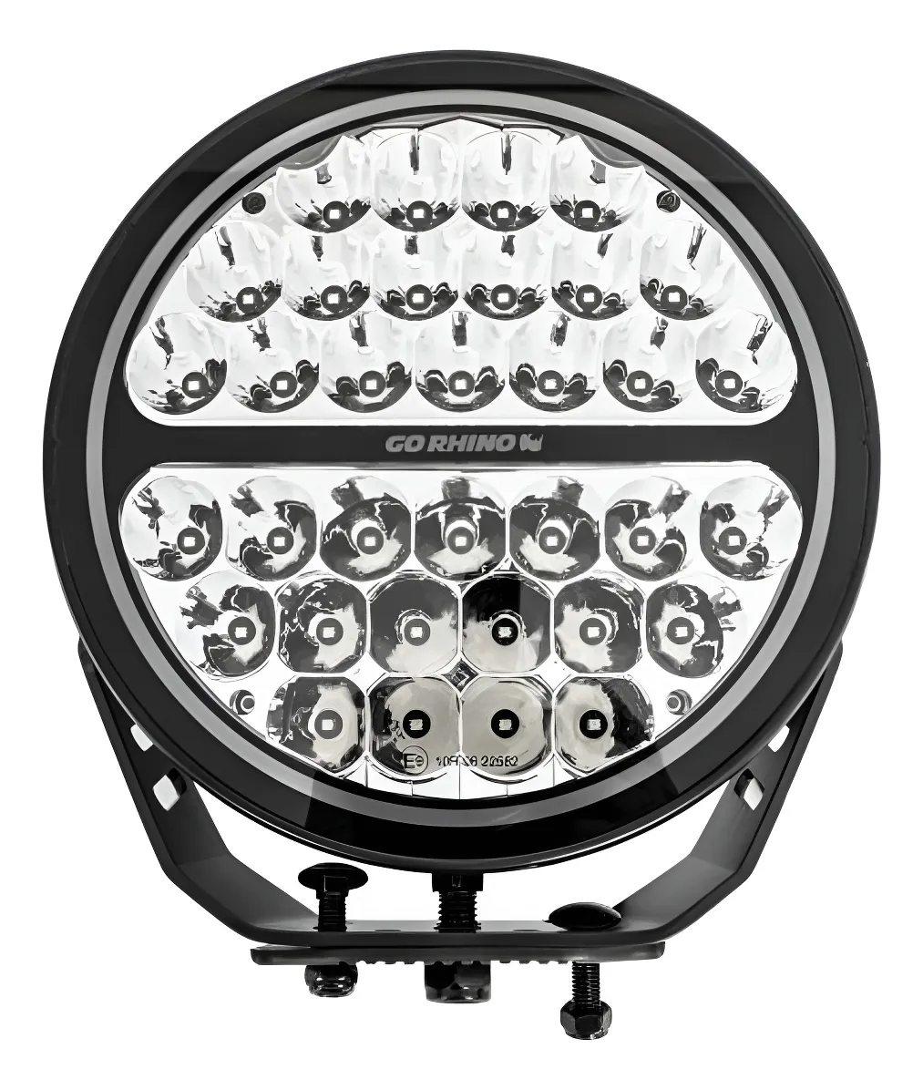 Faros Led Maxround 9  Gr Blackout Series 1 Pieza Spot - Image 1