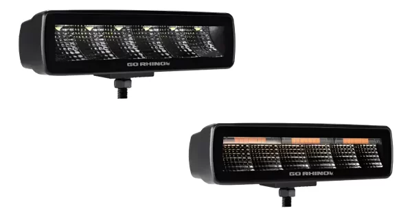 Barra Led Sixline 6  Gr Blackout Series 2 Par Flood