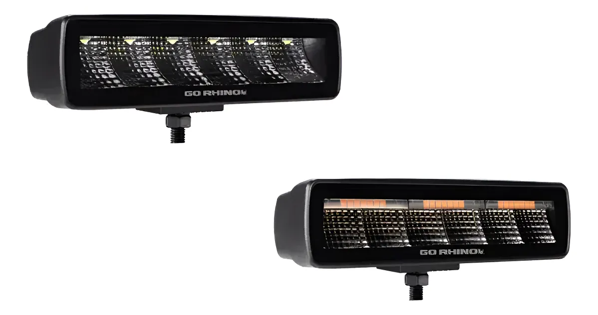 Barra Led Sixline 6  Gr Blackout Series 1 Par Flood - Image 1
