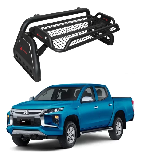 Roll Bar Cargo Con Canastilla Mitsubishi L200 2015 - 2024