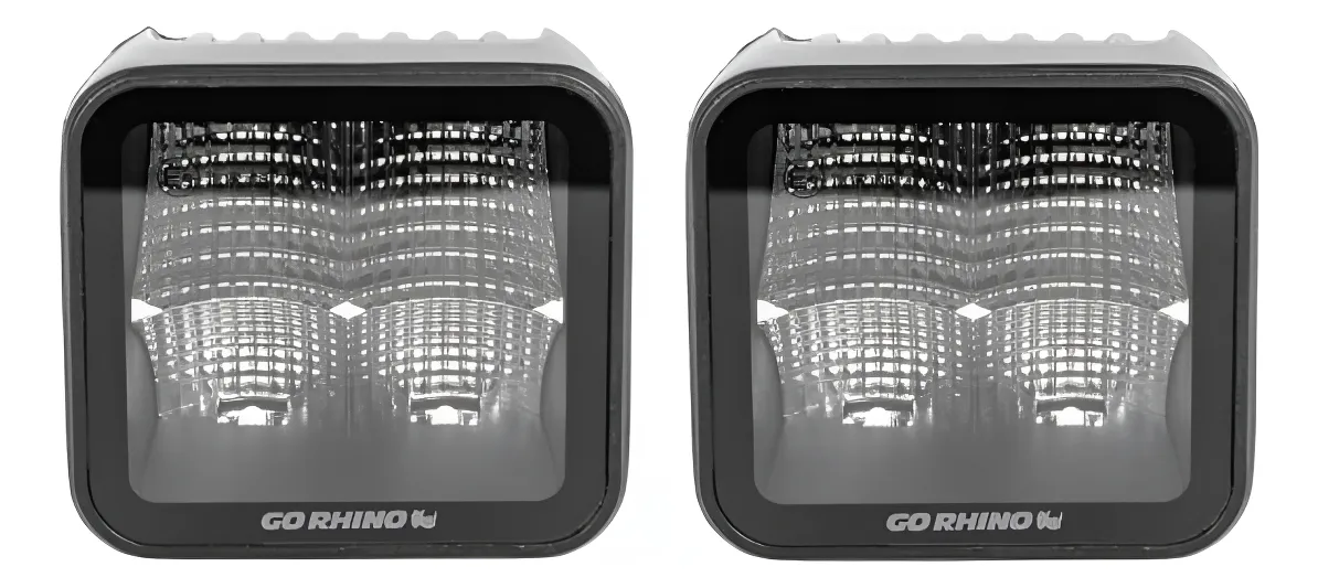 Faros Led Cubeit 3  Gr Blackout Series 1 Par Flood - Image 1