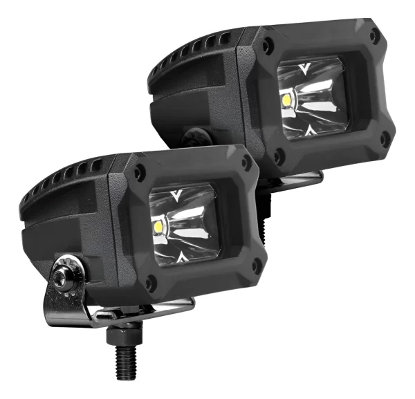 Faro De Luz Led Rectangular Gr Bright Series De 2 Leds Spot