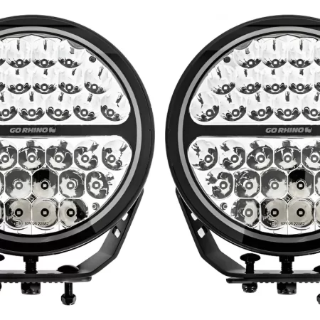 Faro De Luz Led Maxround 9  Gr Blackout Series 1 Par Driving