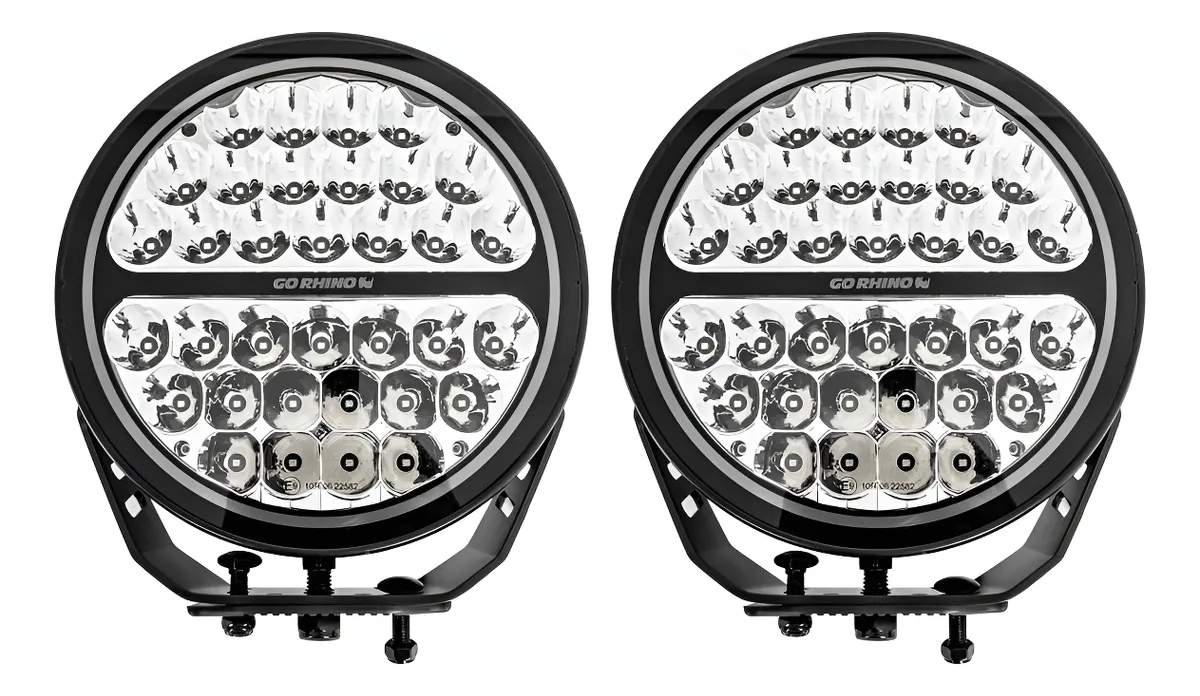 Faro De Luz Led Maxround 9  Gr Blackout Series 1 Par Driving - Image 1